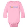 INFANT LONG SLEEVE BODY SUIT - 3 COLOR CHOICES!